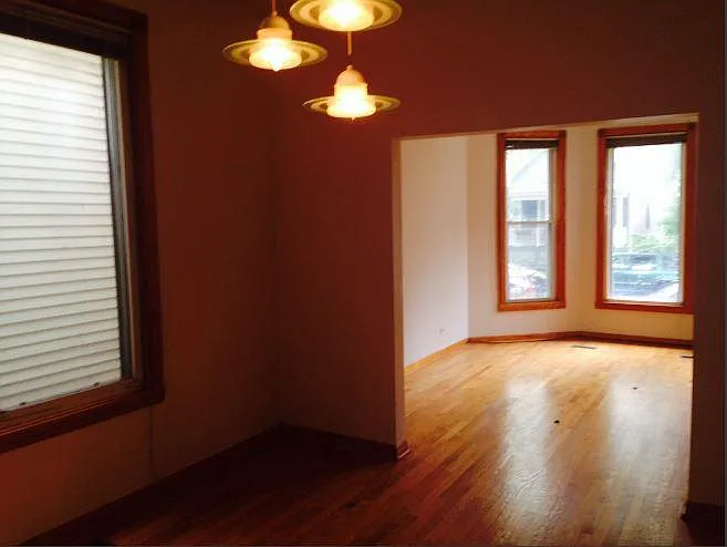 dining room and living room