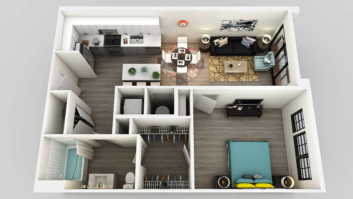 Floor plan A2a