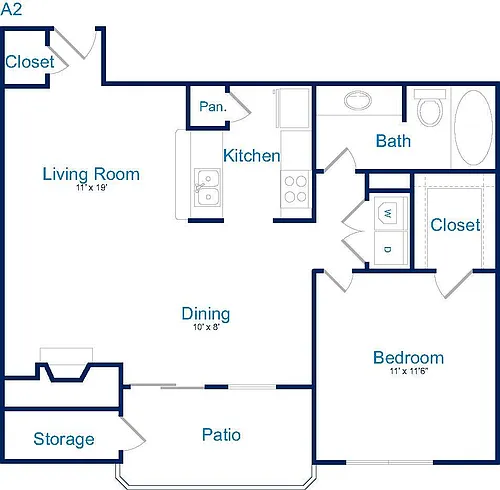 Floor plan A2