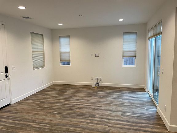 Living / Dining area wired for wall-mounted large TV