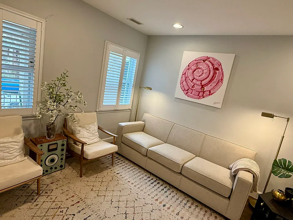 Living Area looking out front windows (First floor)