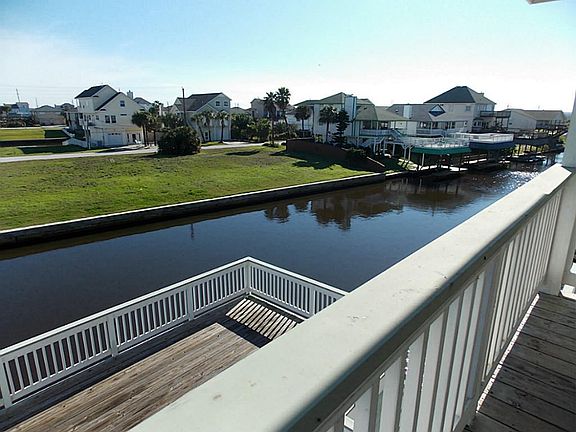  View of the canal from the second floor deck