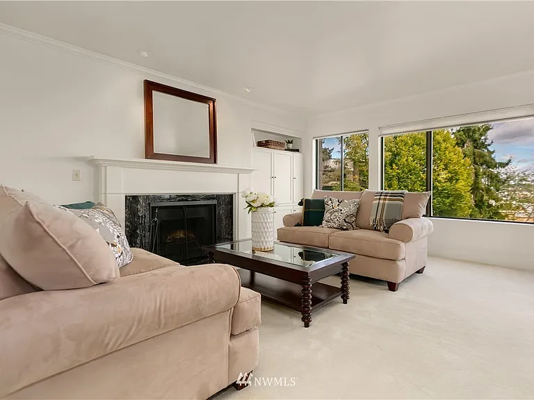Sunken living room