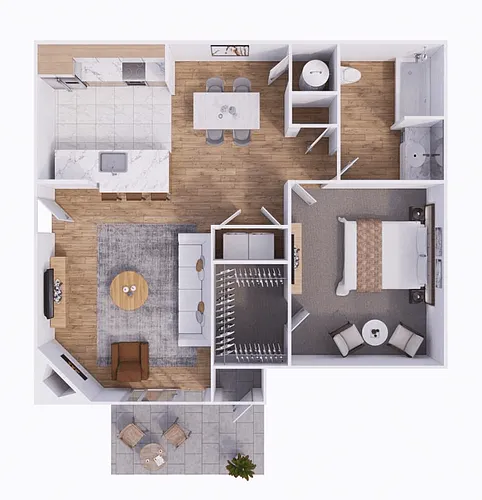 Floor plan St. Charles