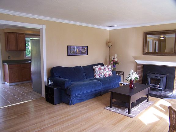 Warm and inviting living room