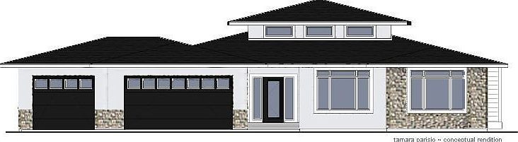 artists rendition - front elevation