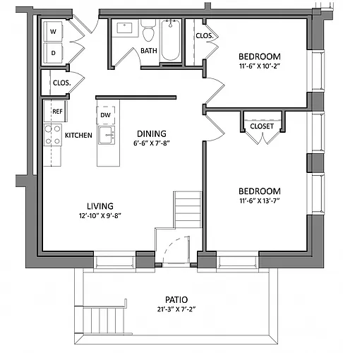 Floor plan B1A