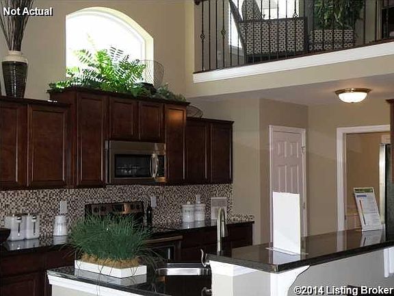 Kitchen in the Model Home in Brookfield