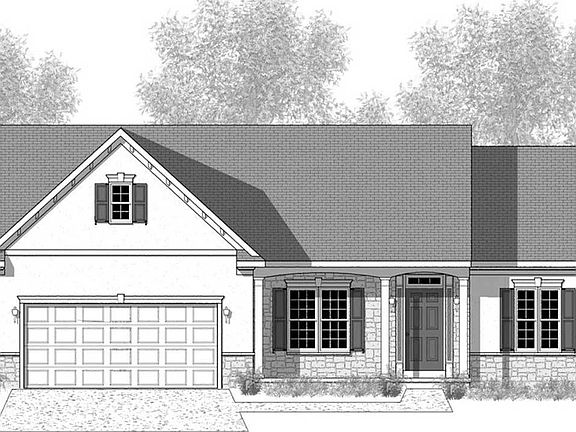 Elevation A - Optional Features Shown