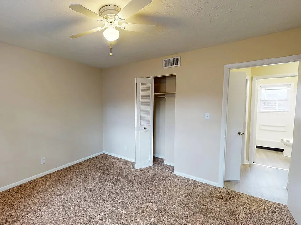 Cozy Bedroom with Carpeting