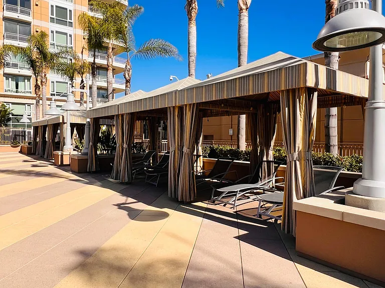 Community cabanas