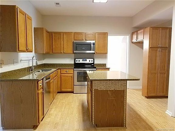 Kitchen with new stainless appliances