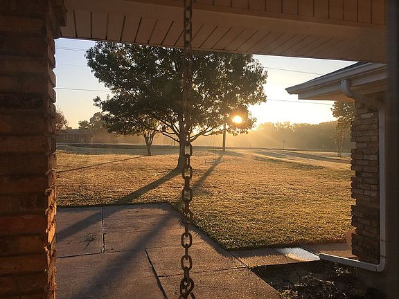 Morning sunrise from kitchen