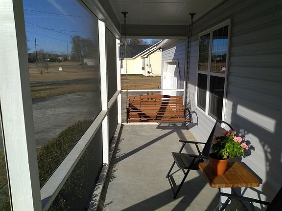 Front porch 6' x 36'