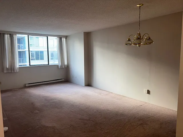view of living room and dining room