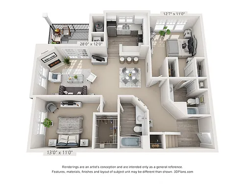 Floor plan Montpelier