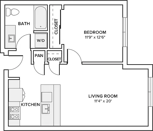 Floor plan A14