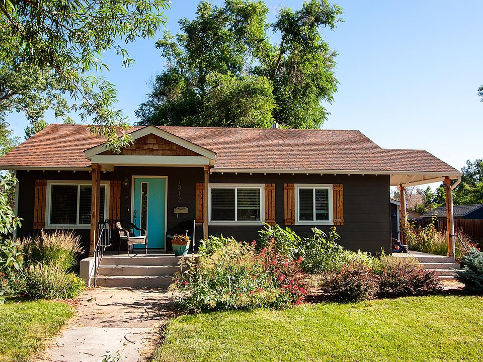 Front porch and yard