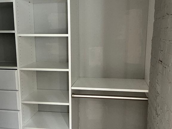 Bedroom closets.