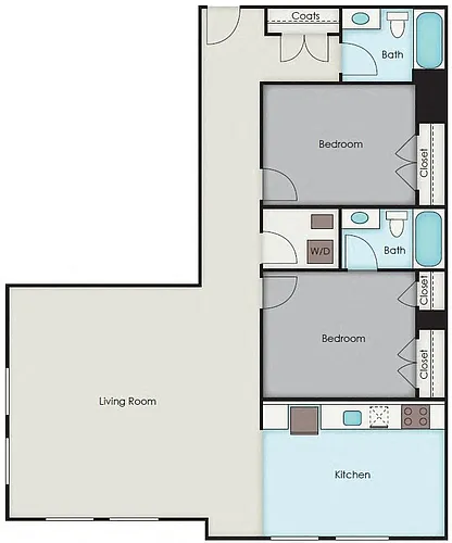 Floor plan Rountree