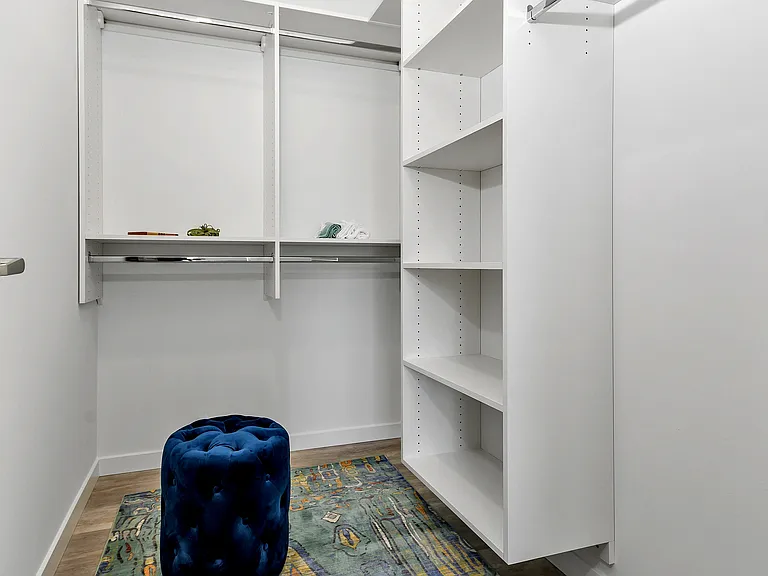 closet at The Blonde apartments