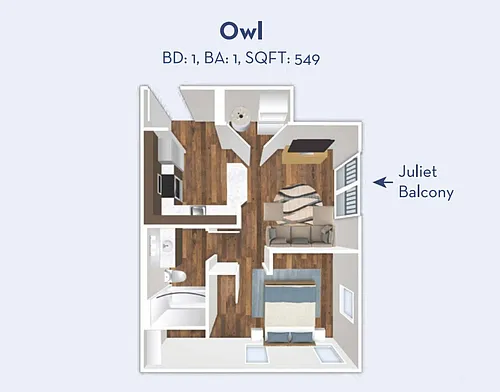 Floor plan Owl