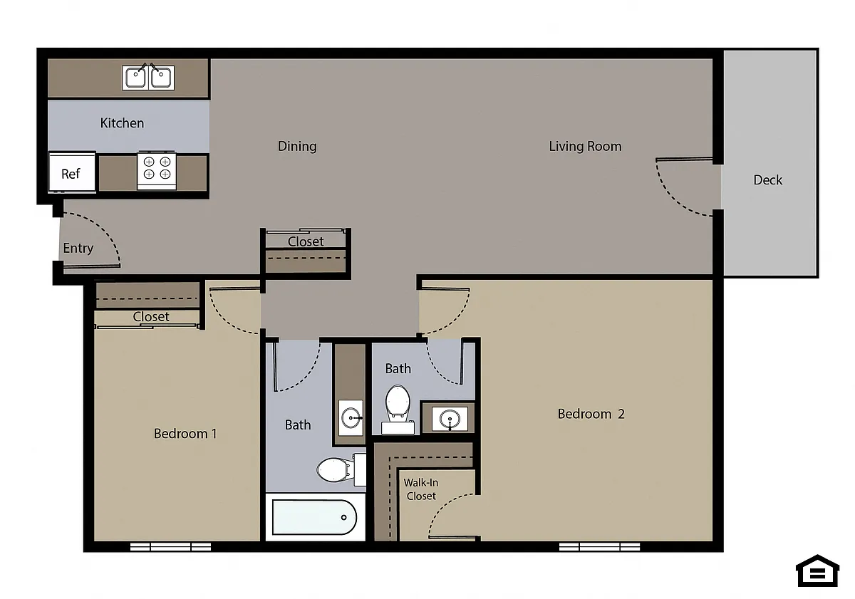 Floor plan Pine | Renovated