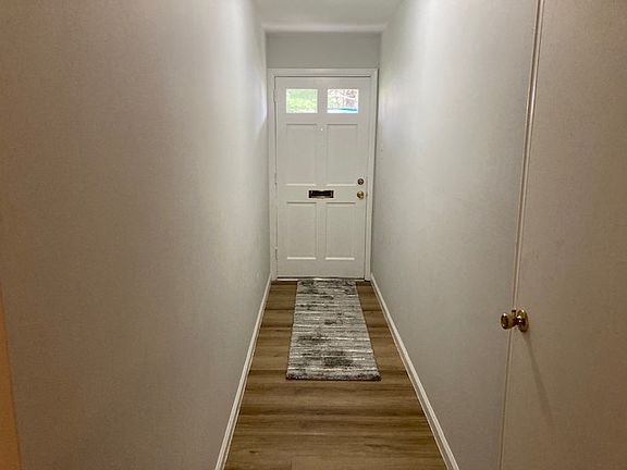 Hallway into condo