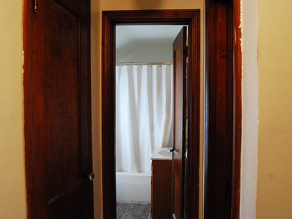 large linen closet near bath