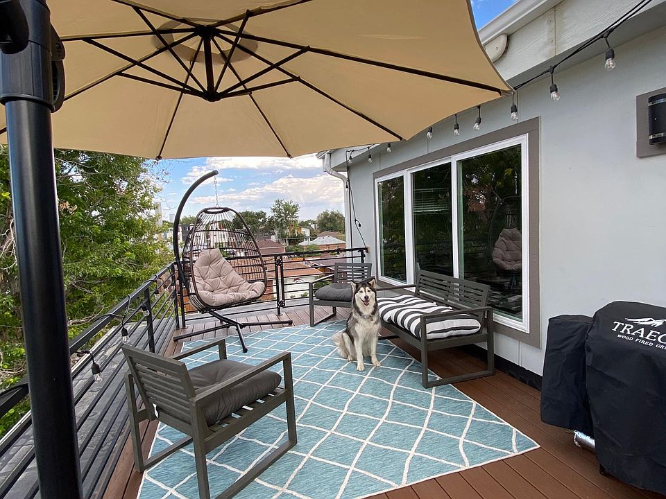 250+ square rooftop + TV mount