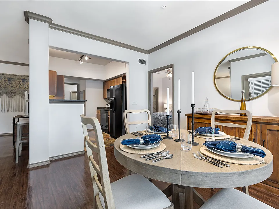 Dining Room and Kitchen Villas at Stone Oak Ranch