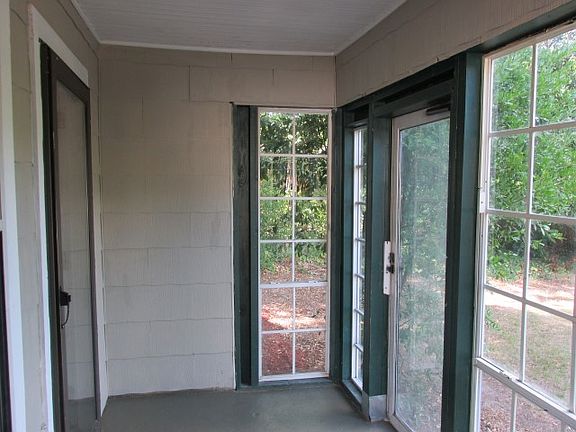 Enclosed front porch
