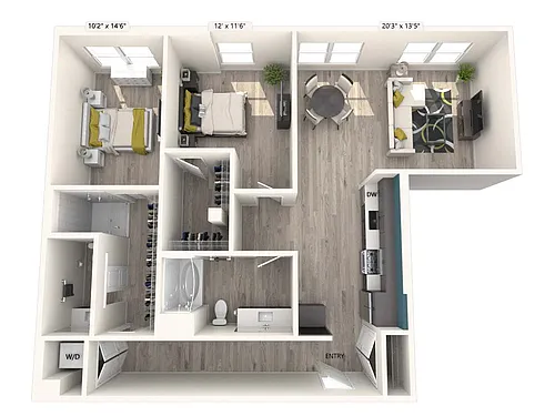 Floor plan 262