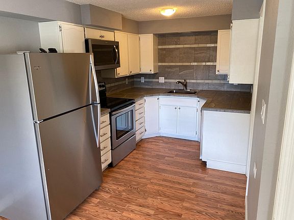Updated kitchen with stainless steel appliances