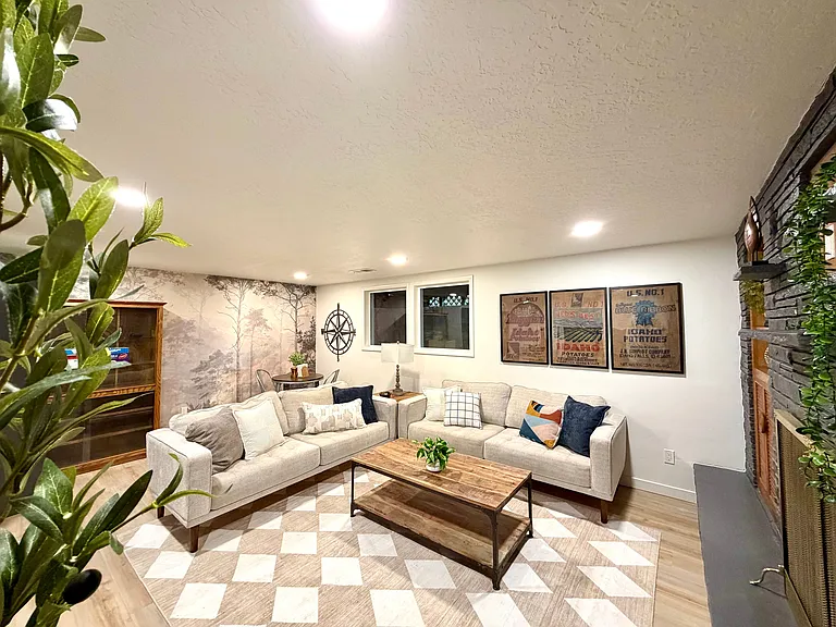 Downstairs living room