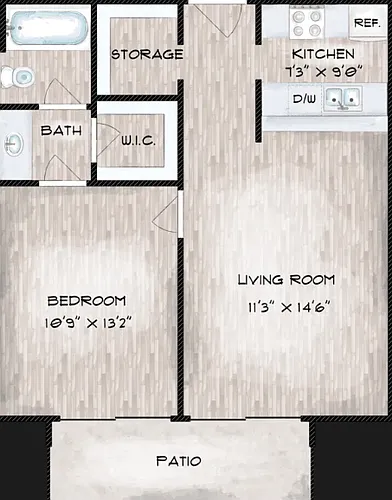 Floor plan A