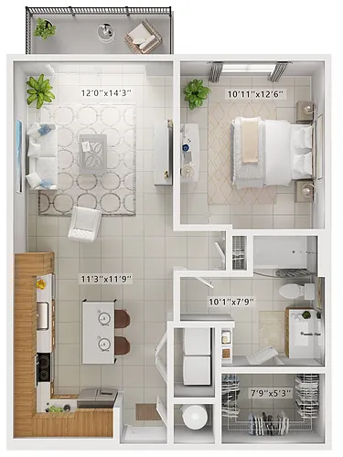 Floor plan Ritz