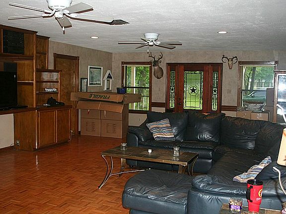 Massive living room looking toward front door