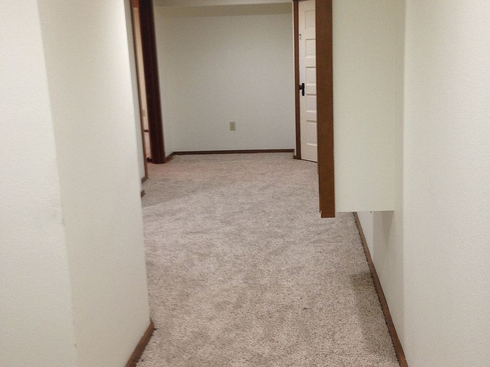Hallway in basement