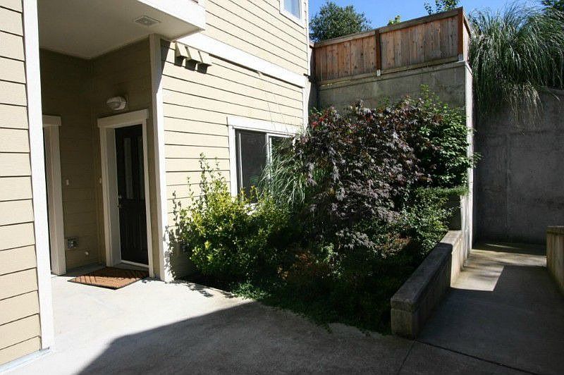 Shown is entry door to #506. To the left is the entry to #507, partially in view. Entry for 506 & 507 right next to each other under one alcove. 506 or 507 can be purchased by itself, or together.