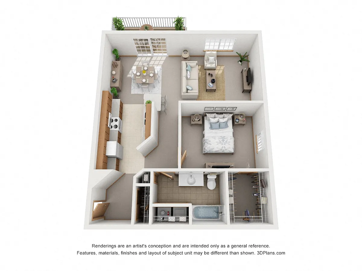Floor plan Plan E