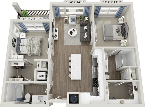 Floor plan The Homestead