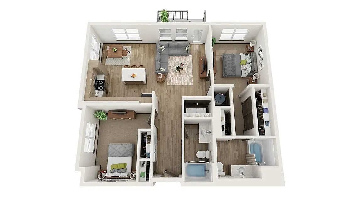 Floor plan B4