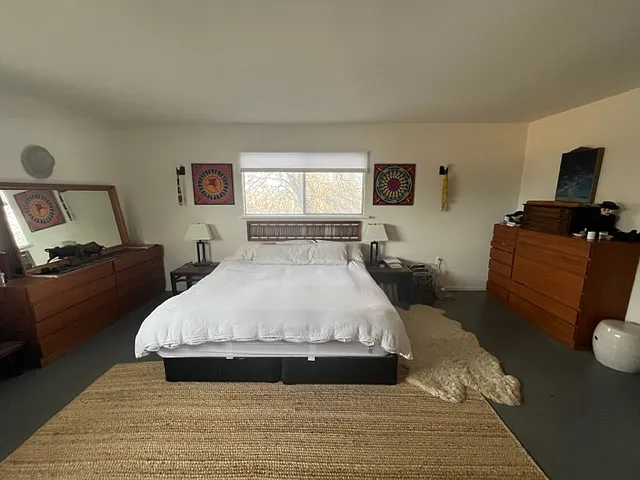 Master bedroom (currently has new wood floors)