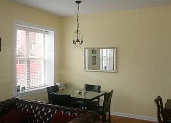 Separate dining area