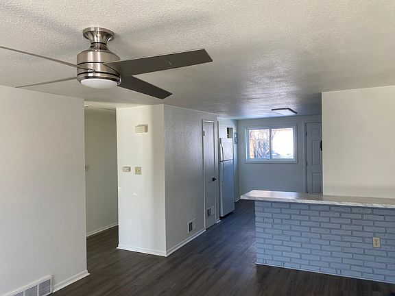 Living room and breakfast bar