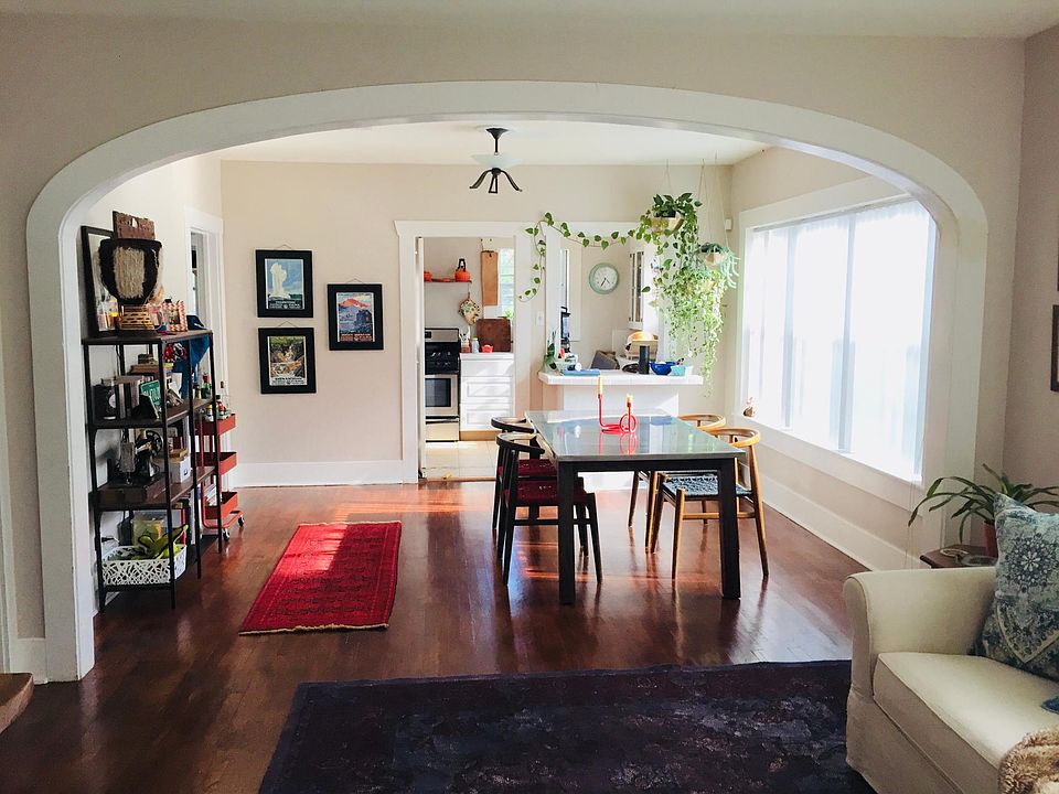 Looking from living into dining room
