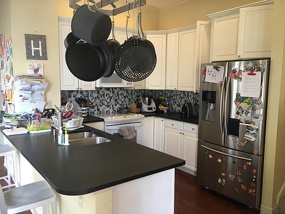 Kitchen with granite countertop