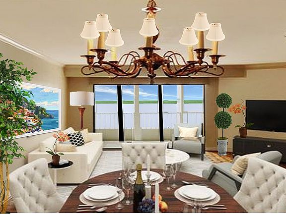 Dining with a Water View
