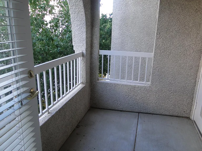 balcony with a view